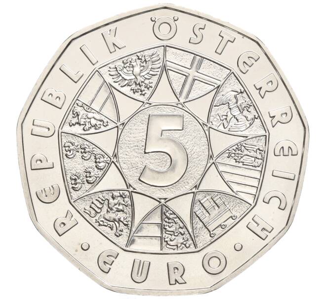 Монета 5 евро 2007 года Австрия «100 лет Всеобщему избирательному праву» (Артикул: M2-68118) — Фото №2