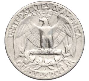 1/4 доллара (25 центов) 1958 года D США
