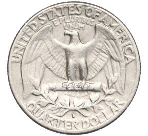 1/4 доллара (25 центов) 1963 года D США