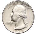 Монета 1/4 доллара (25 центов) 1964 года США (Артикул M2-68142)