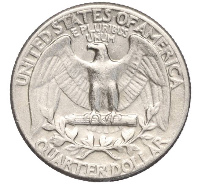 Монета 1/4 доллара (25 центов) 1964 года США (Артикул M2-68147)