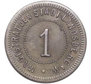 1 пфенниг 1917 года Германия — город Ландсберг-ан-дер-Варте (Нотгельд) — Фото №1