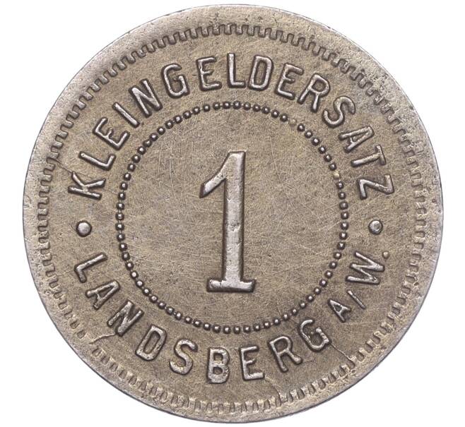 Монета 1 пфенниг 1917 года Германия — город Ландсберг-ан-дер-Варте (Нотгельд) (Артикул: K11-102749) — Фото №2