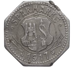 10 пфеннигов 1917 года Германия — город Штрелен (Нотгельд) — Фото №1