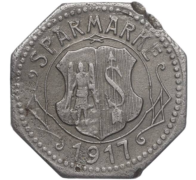 Монета 10 пфеннигов 1917 года Германия — город Штрелен (Нотгельд) (Артикул: K11-102751) — Фото №1