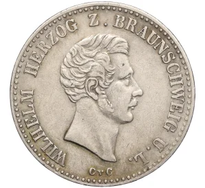 1 талер 1850 года Брауншвейг-Вольфенбюттель