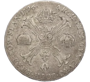 1 кроненталер 1796 года С Австрийские Нидерланды