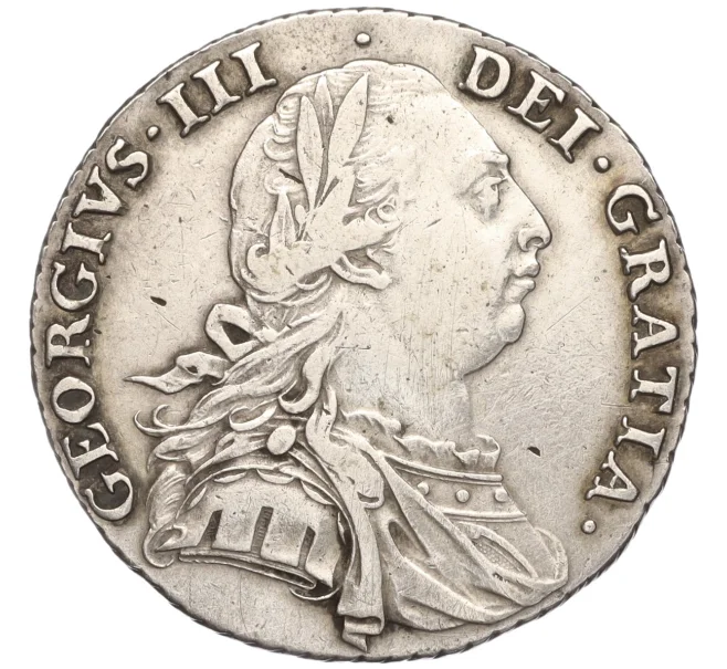 Монета 1 шиллинг 1787 года Великобритания (Георг III) (Артикул M2-68165)