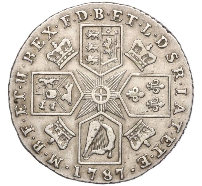 Монета 1 шиллинг 1787 года Великобритания (Георг III) (Артикул: M2-68165) — Фото №2