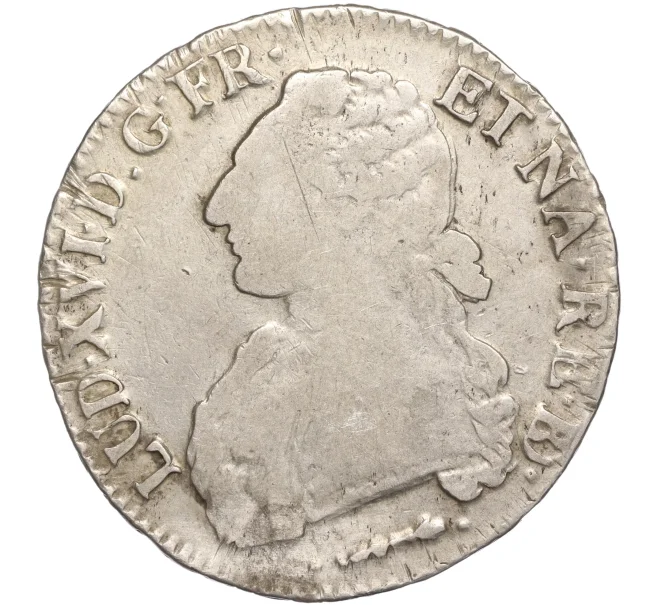 Монета 1 экю 1778 года Франция (Людовик XVШ) (Артикул M2-68171)