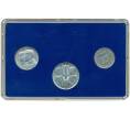 Набор из 3 серебряных монет 1963-1964 года Греция (Артикул M3-1305)