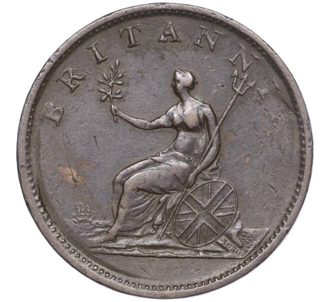 Монета 1/2 пенни 1806 года Великобритания (Артикул: K11-102803) — Фото №2