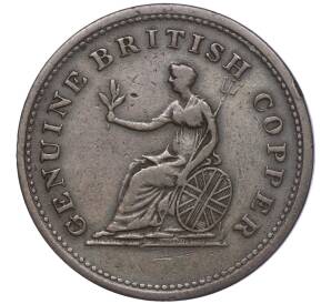 Токен 1/2 пенни 1815 года Великобритания — Фото №2