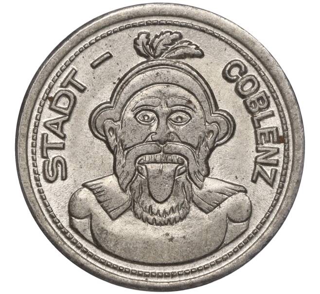 Монета 10 пфеннигов 1920 года Германия — город Кобленц (Нотгельд) (Артикул: K11-102835) — Фото №1