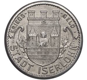 10 пфеннигов 1918 года Германия — город Изерлон (Нотгельд) — Фото №1