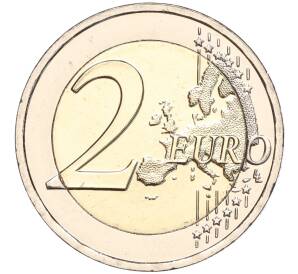 2 евро 2023 года Кипр «60 лет Центральному банку Кипра»
