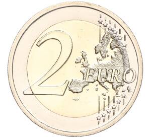 2 евро 2023 года Словакия «200 лет со дня открытия конной почты на маршруте Вена-Братислава»