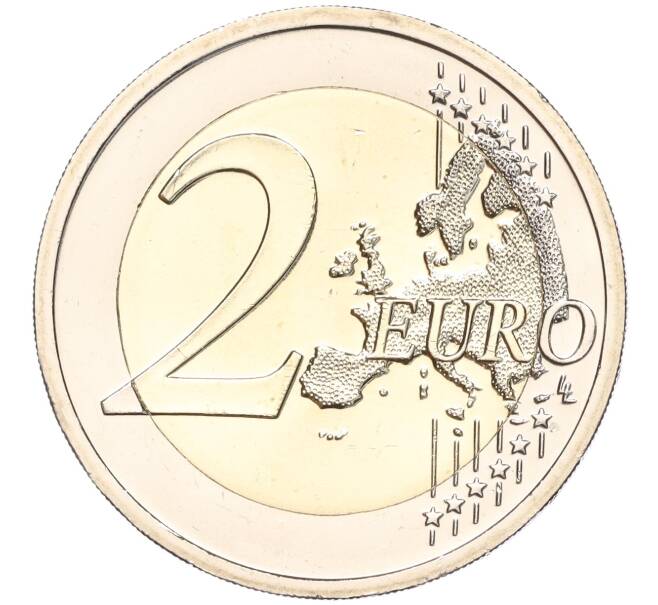 Монета 2 евро 2023 года Словакия «200 лет со дня открытия конной почты на маршруте Вена-Братислава» (Артикул M2-68270)