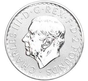 2 фунта 2024 года Великобритания (Карл III) «Британия»