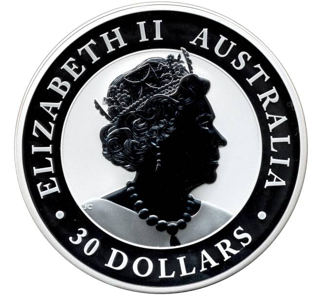 Монета 30 долларов 2023 года Австралия «Австралийская кукабара» (Артикул M2-68275)