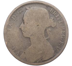 1 пенни 1889 года Великобритания