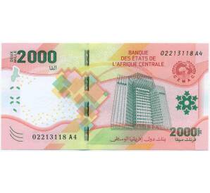 2000 франков 2020 года Центрально-Африканский валютный союз