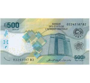 500 франков 2020 года Центрально-Африканский валютный союз — Фото №1