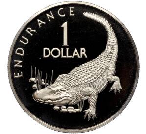 1 доллар 1976 года Гайана