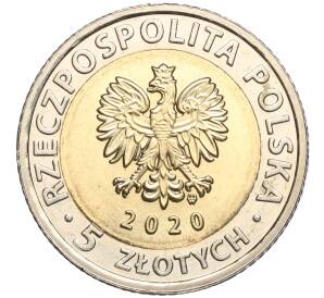 5 евро 2020 года Польша «Открой для себя Польшу — Базилика Святой Марии» — Фото №2