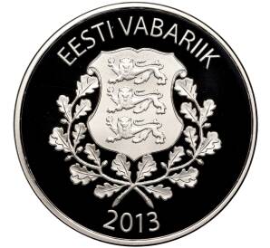 7 евро 2013 года Эстония «100 лет со дня рождения Раймонда Валгре»