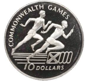 10 долларов 1986 года Ямайка «XIII Игры Содружества»