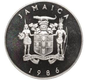 10 долларов 1986 года Ямайка «XIII Игры Содружества»