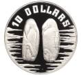 Монета 10 долларов 1992 года Австралия «Императорский пингвин» (Артикул M2-68302)
