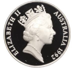 10 долларов 1992 года Австралия «Императорский пингвин»