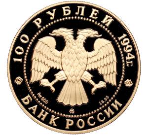 100 рублей 1994 года ММД «Россия и мировая культура — Василий Кандинский» — Фото №2