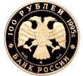 100 рублей 1995 года ММД «1000 лет России — Орден Святого Александра Невского» (Артикул M1-56126)