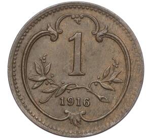 1 геллер 1916 года Австрия — Фото №1