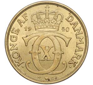 1 крона 1940 года Дания