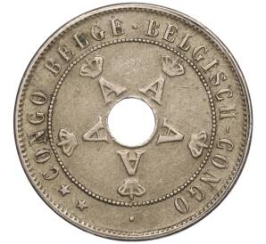 20 сантимов 1911 года Бельгийское Конго