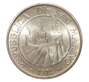 500 лир 1974 года — Фото №2