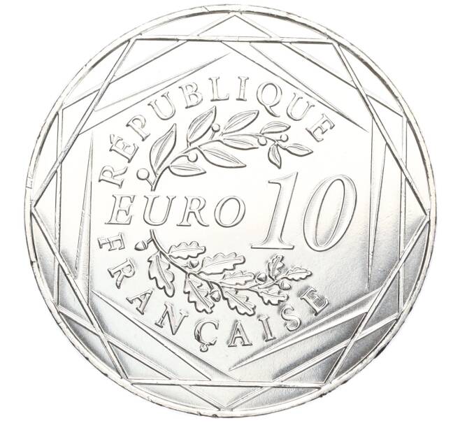Монета 10 евро 2020 года Франция «50 лет со дня смерти Шарля де Голля» (в буклете) (Артикул M2-68376)