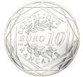 Монета 10 евро 2021 года Франция «400 лет со дня рождения Жана де Лафонтена» (в буклете) (Артикул M2-68377)