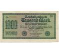 Банкнота 1000 марок 1922 года Германия (Артикул B2-11915)
