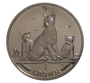 1 крона 2016 года Гаванская кошка — Фото №1