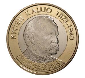 5 евро 2016 года Президенты Финляндии — Кюести Каллио — Фото №1