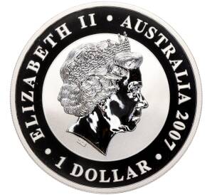 1 доллар 2007 года Австралия «Австралийская Коала»