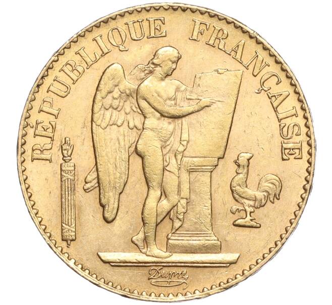 Монета 20 франков 1897 года А Франция (Артикул M2-68527)