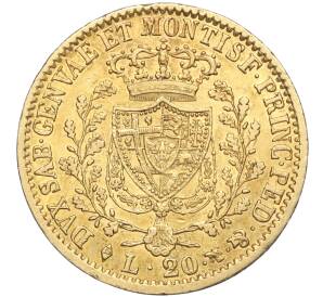 20 лир 1826 года Сардиния — Фото №2