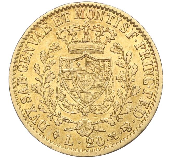 Монета 20 лир 1826 года Сардиния (Артикул: M2-68528) — Фото №2