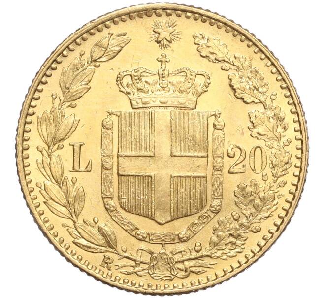 Монета 20 лир 1882 года Италия (Артикул M2-68529)